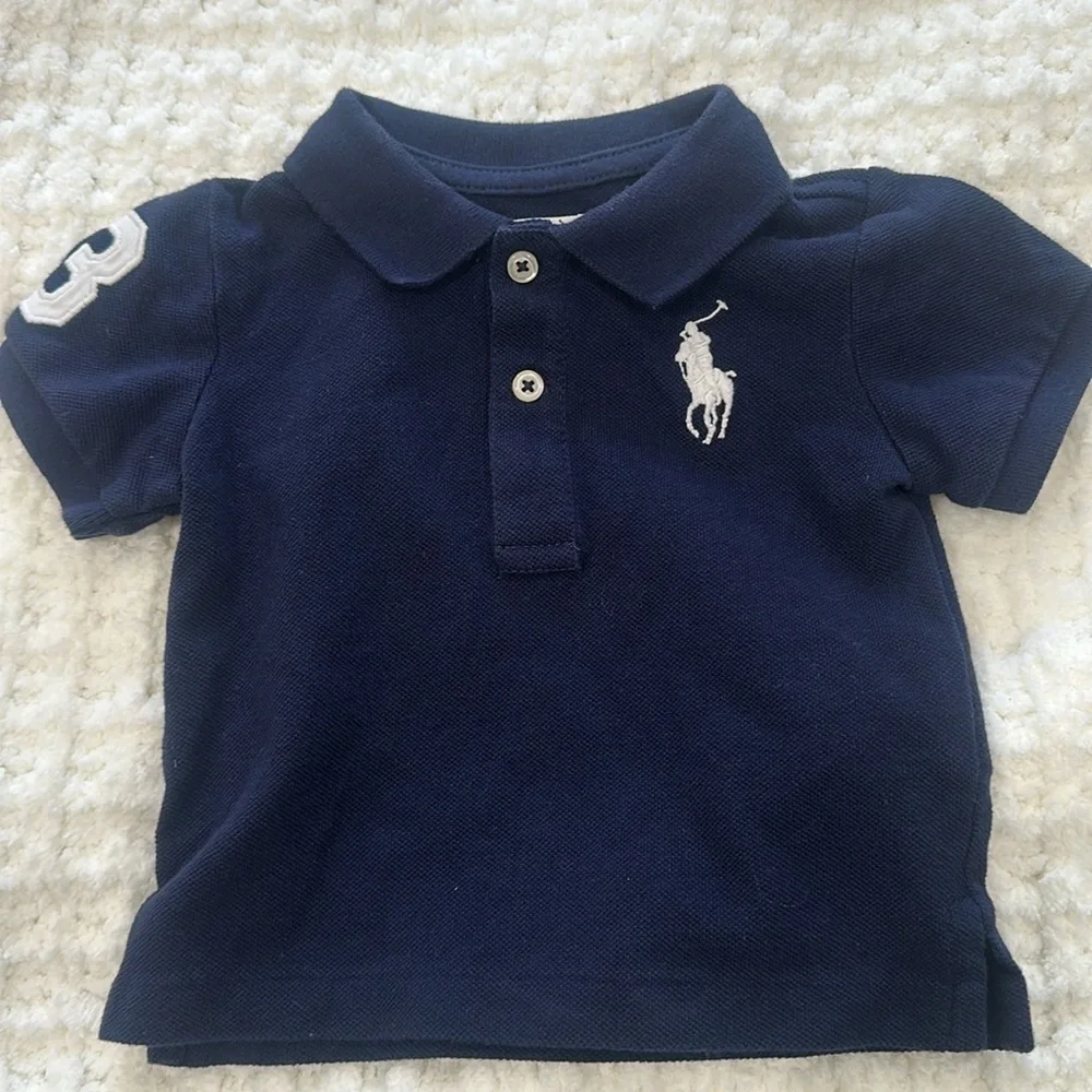Navy Blue Polo Shirt for Kids Ralph Lauren